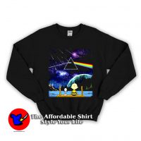 Snoopy and Charlie Brown Pink Floyd Unisex Sweatshirt