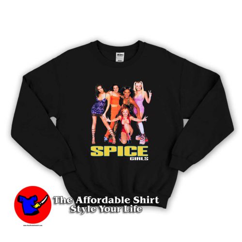 Spice Girls Vintage 500x500 Spice Girls Vintage Unisex Sweatshirt