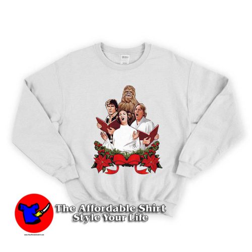 Star Wars Christmas Jedi Carols 1 500x500 Star Wars Christmas Jedi Carols Unisex Sweatshirt