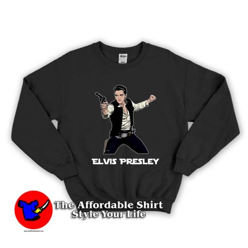 Star Wars Parody Han Elvis Solo 1 500x500 Star Wars Han Elvis Solo Unisex Sweatshirt