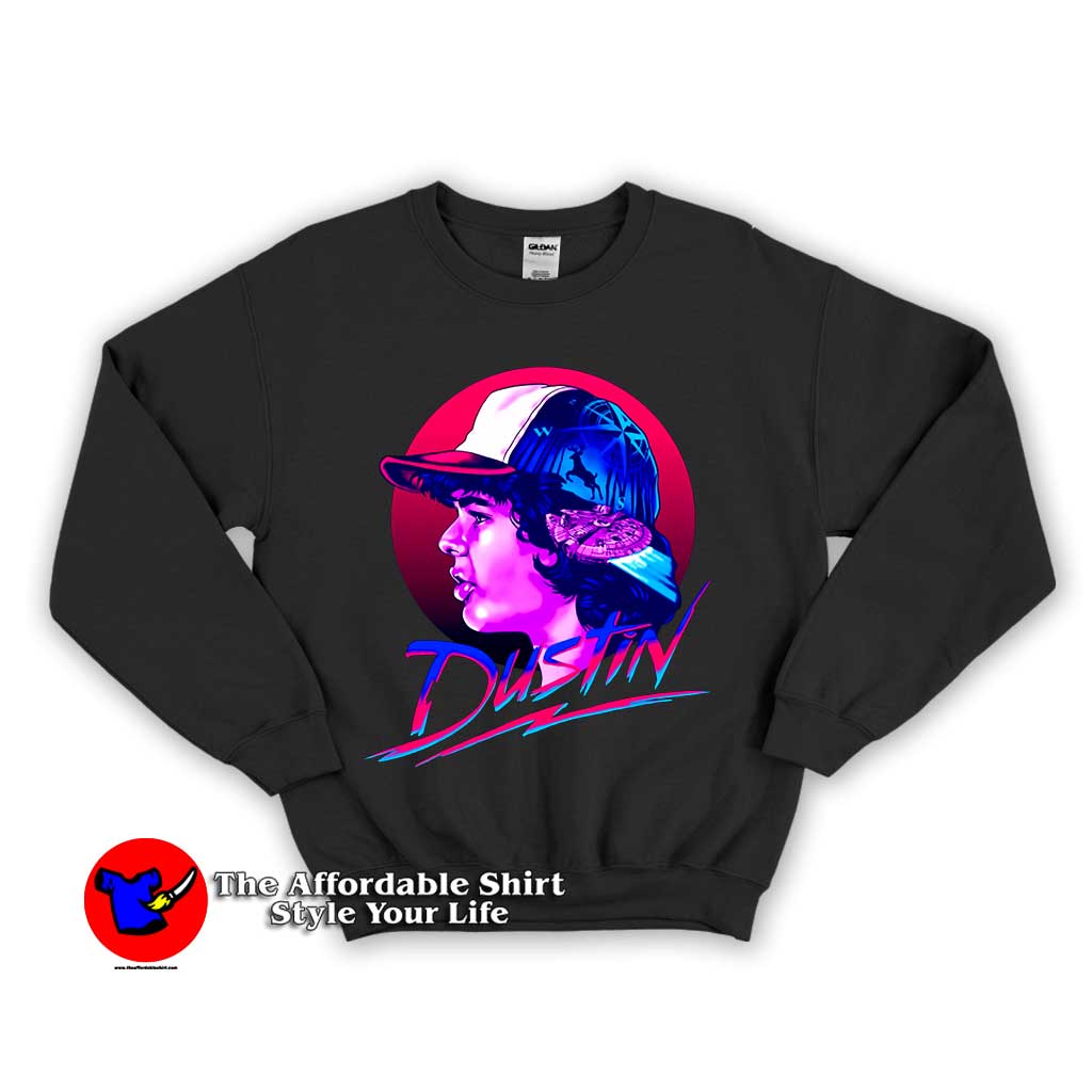 stranger things dustin sweatshirt