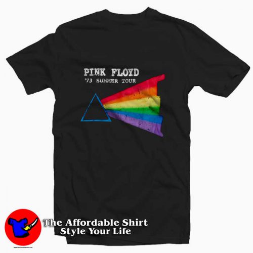 Summer Tour 73 Pink Floyd 500x500 Summer Tour 73 Pink Floyd Tee Shirt