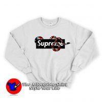 Supreme Collab Snake Unisex Sweatshirt