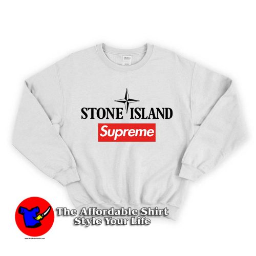 Supreme Collab Stone Island 1 500x500 Supreme Collab Stone Island Unisex Sweatshirt