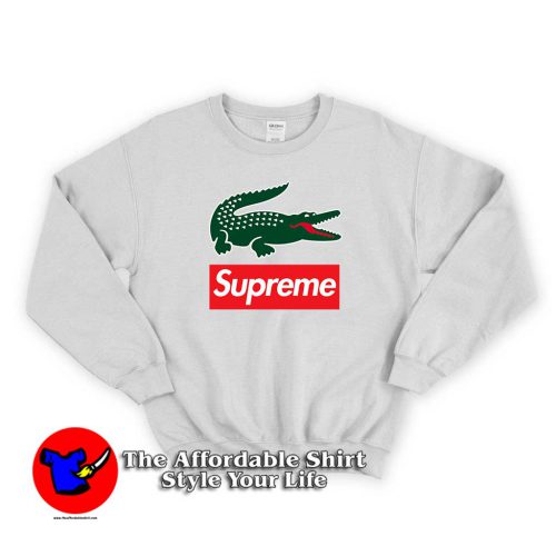 Supreme Lacoste 500x500 Supreme Lacoste Unisex Sweatshirt