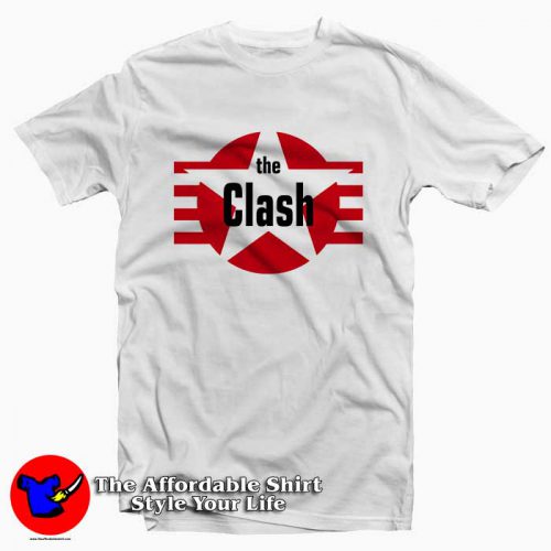 The Clash Star And Stripes Magnet 500x500 The Clash Star And Stripes Magnet Tee Shirt