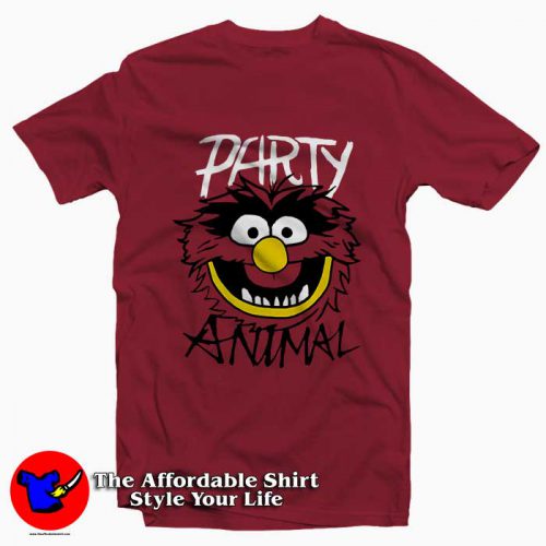 The Muppets Party Animal 500x500 The Muppets Party Animal Tee Shirt