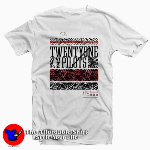 Twenty One Pilots Patterns 500x500 Twenty One Pilots Patterns Tee Shirt