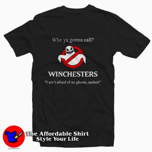 Who Ya Gonna Call Winchesters 500x500 Who Ya Gonna Call Winchesters Tee Shirt