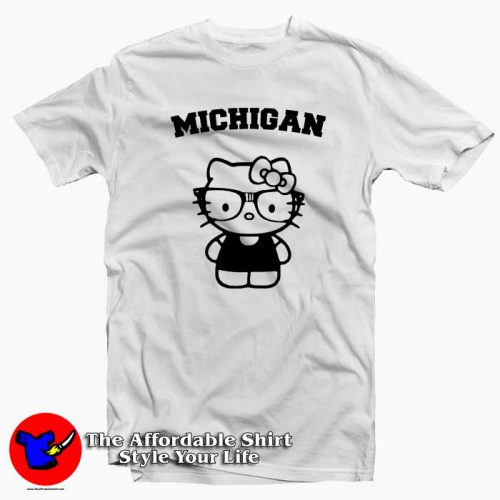 michigan hello kitty 500x500 Michigan Hello Kitty Tee Shirt