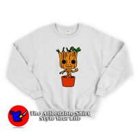 Baby Groot In Vase Unisex Sweatshirt