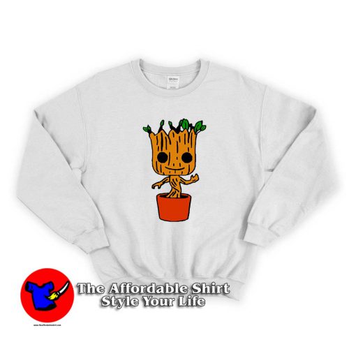 Baby Groot In Vase Unisex Sweatshirt 500x500 Baby Groot In Vase Unisex Sweatshirt