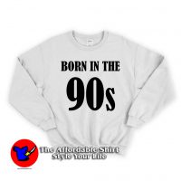 Born In The 90s Vintage Unisex Sweatshirt