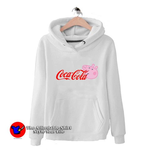 Coca Cola X Peppa Pig 500x500 Coca Cola X Peppa Pig Hoodie Cheap