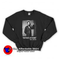 Abraham Lincoln Drop Beats Not Bombs Unisex Sweatshirt