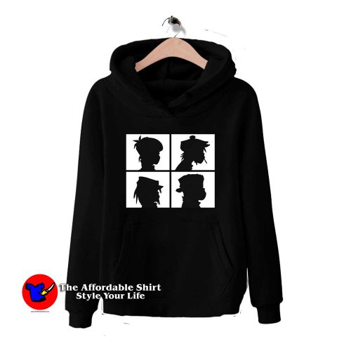 Gorillaz 500x500 Gorillaz Graphic Hoodie Cheap