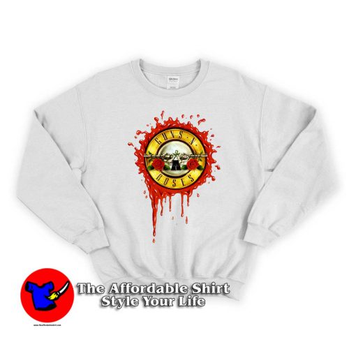 Guns N Roses Blood 500x500 Guns N Roses Blood Unisex Sweatshirt