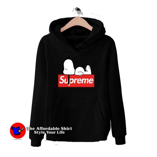 Joe Cool Snoopy Slepp Supreme Collab 500x500 Joe Cool Snoopy Slepp Supreme Collab Hoodie