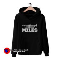 Miles Davis Trumpet Logo Hoodie