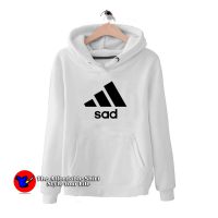 Sad Adidas Inspired Hoodie Cheap