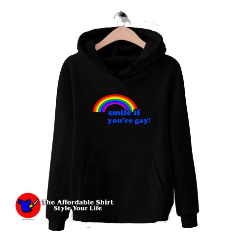 Smile If You Are Gay 1 500x500 Smile If You Are Gay Hoodies