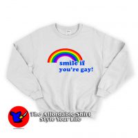 Smile If You Are Gay Unisex Sweatshirt