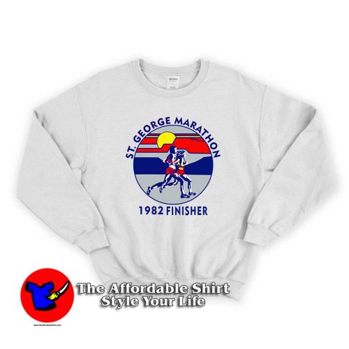 St George Marathon Vintage 500x500 St George Marathon Vintage Unisex Sweatshirt