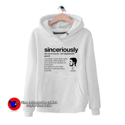 Stephen Amell Sinceriously 1 500x500 Stephen Amell Sinceriously Hoodie