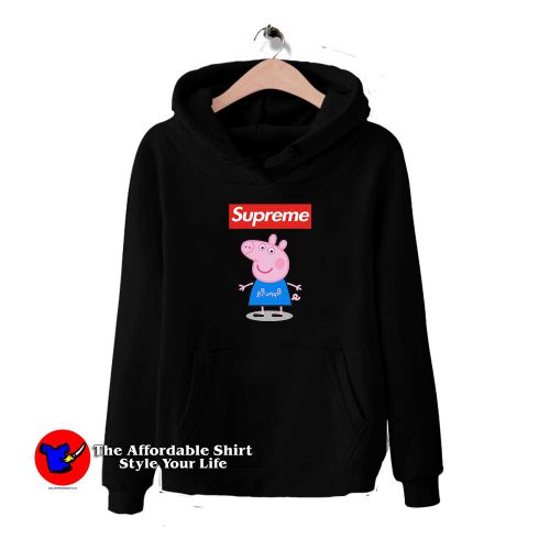 Supreme Box Blue Peppa Pig 500x500 Supreme Box Blue Peppa Pig Hoodie