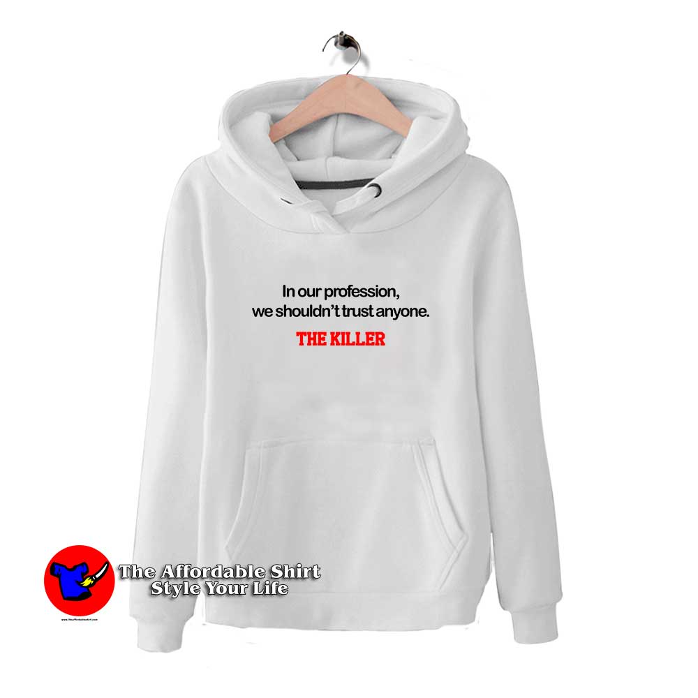 Get Buy Supreme The Killer Trust Back Hoodie - On Sale