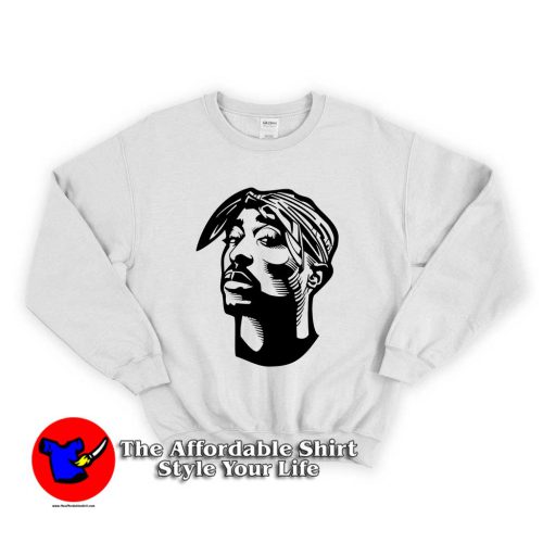 Tupac Shakur 500x500 Tupac Shakur Unisex Sweatshirt