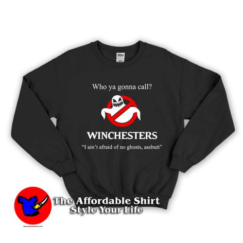 Who Ya Gonna Call Winchesters 500x500 Who Ya Gonna Call Winchesters Unisex Sweatshirt