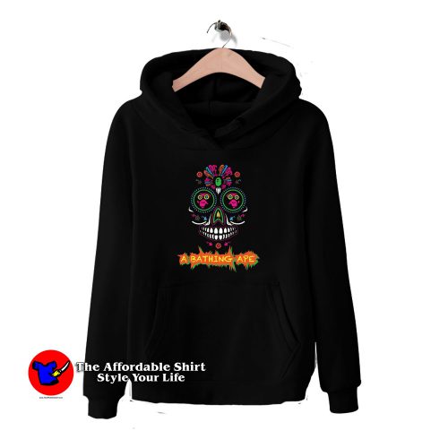 BAPE With Sugar Skull Hoodie 500x500 BAPE With Sugar Skull Hoodie