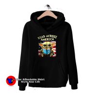 Baby Yoda Read Book America Hoodie