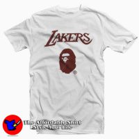 Bape Los Angeles Lakers Jersey Funny T-Shirt