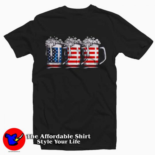 Beer American Flag T shirt 500x500 Beer American Flag T Shirt For Gift Irish Day