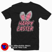 Bunny Happy Easter T-Shirt For Gift Easter