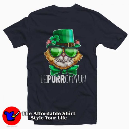 Cat Leprechaun Shamrock T Shirt 500x500 Cat Leprechaun Shamrock T Shirt Gift St Patrick's Day