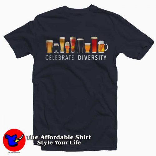 Celebrate Diversity Craft Beer Drinking T Shirt 500x500 Celebrate Diversity Craft Beer Drinking T Shirt For Gift Irish Day