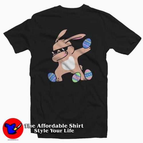 Dabbing Easter Bunny Eggs 500x500 Dabbing Easter Bunny Eggs T Shirt For Teacher