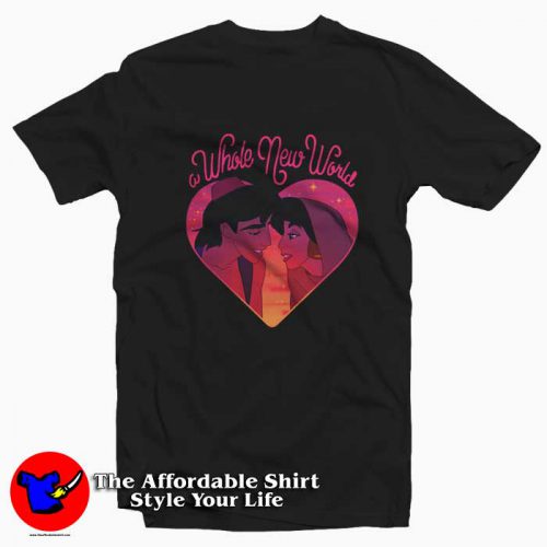 Disney Aladdin Love Girls 500x500 Disney Aladdin Love Girls Tee Shirt