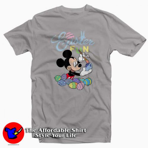 Disney Mickey Mouse Easter Fun Painting Eggs T Shirt 500x500 Disney Mickey Mouse Easter Fun Painting Eggs T Shirt For Gift Easter Day