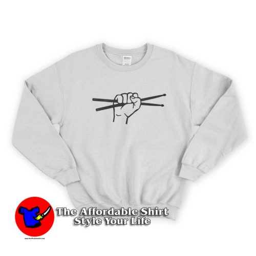 Drummer drumsticks 500x500 Drummer drumsticks Unisex Sweatshirts