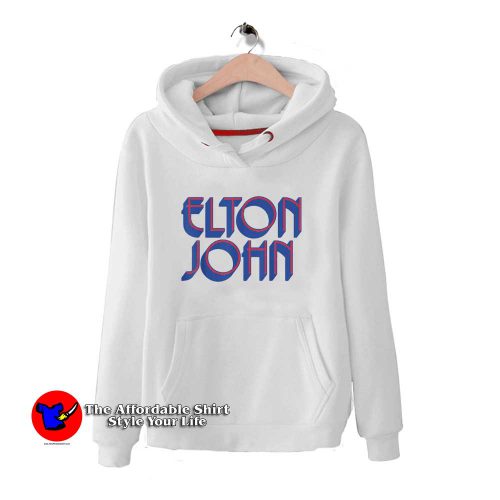 Elton John Official Graphic 500x500 Elton John Graphic Hoodie