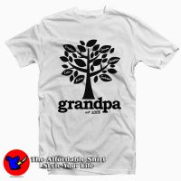 Family Tree Grandpa Established Tshirt