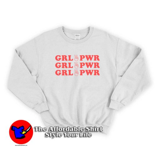 Girl Power Feminist 500x500 Girl Power Feminist Funny Sweatshirt