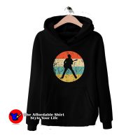 Guitar Vintage Retro Music Hoodie Cool