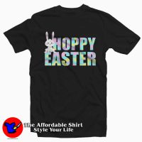 Bunny Hoppy Easter Colorful T-Shirt