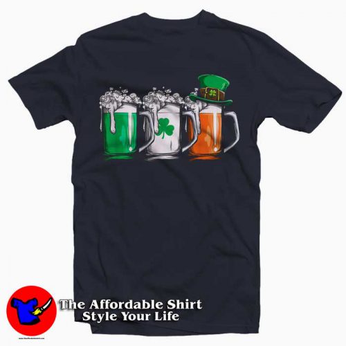 Irish Beer Shirt Ireland Flag St Patricks Day 500x500 Irish Beer Shirt Ireland Flag St Patricks Day T Shirt