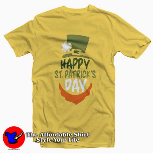 Irish Happy St Patricks Day 500x500 Irish Happy St Patrick Day Tee Shirt